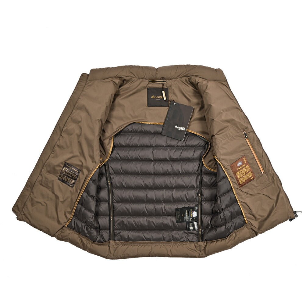 SALE｜MOORER CALAF - S3 軽撥水ナイロン グースダウンベスト｜436756｜GUARDAROBA MILANO OFFICIAL STORE