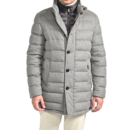 SALE｜MOORER "CALEGARI - IL" カシミヤ100% スタンドカラーダウンコート｜418041｜GUARDAROBA MILANO OFFICIAL STORE