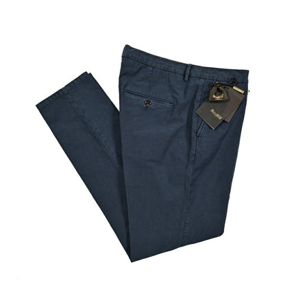 SALE｜MOORER CARDUCCI VO ストレッチコットン ノータックチノスラックス｜418438 - 54｜GUARDAROBA MILANO OFFICIAL STORE