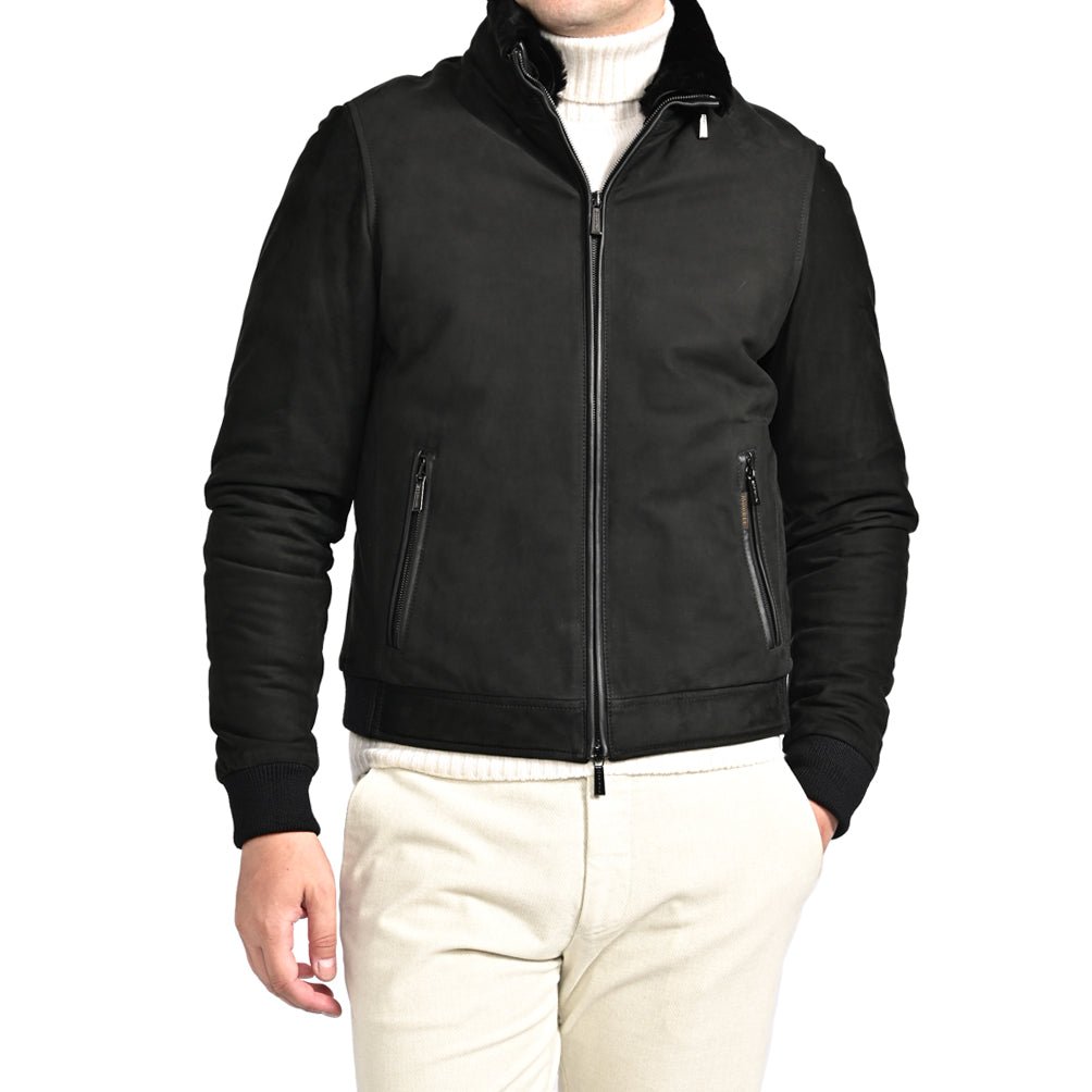 SALE｜MOORER "CELOTTI - NK" スエードレザーダウンジャケット｜420307｜GUARDAROBA MILANO OFFICIAL STORE