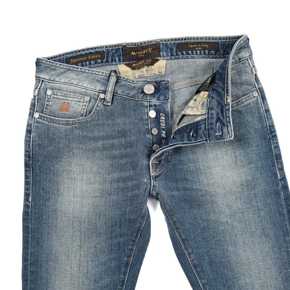 SALE｜MOORER "CREDI - PS702" ストレッチデニム スリムジーンズ / 日本製生地｜437071｜GUARDAROBA MILANO OFFICIAL STORE