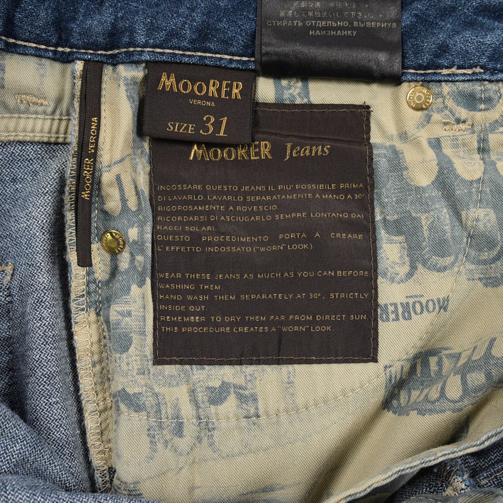 SALE｜MOORER "CREDI - PS702" ストレッチデニム スリムジーンズ / 日本製生地｜437071｜GUARDAROBA MILANO OFFICIAL STORE