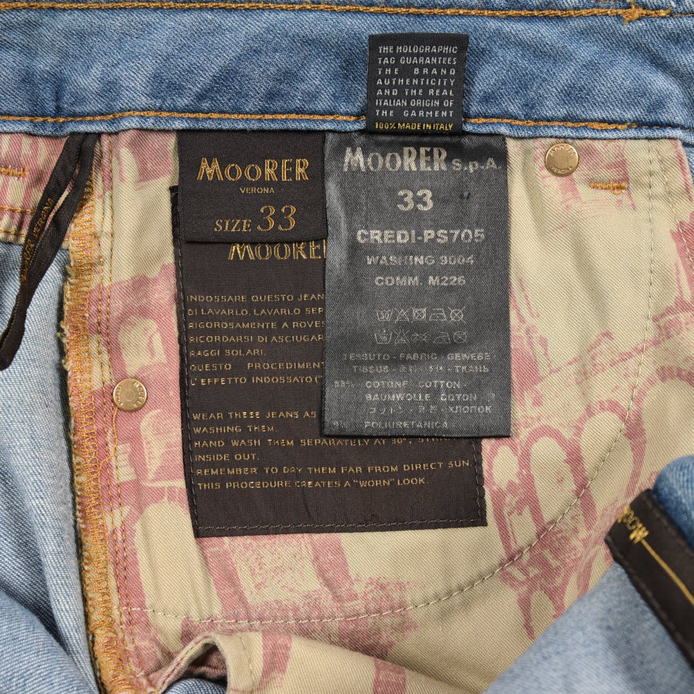 SALE｜MOORER "CREDI - PS705" ストレッチデニム スリムジーンズ / 日本製生地｜437073｜GUARDAROBA MILANO OFFICIAL STORE