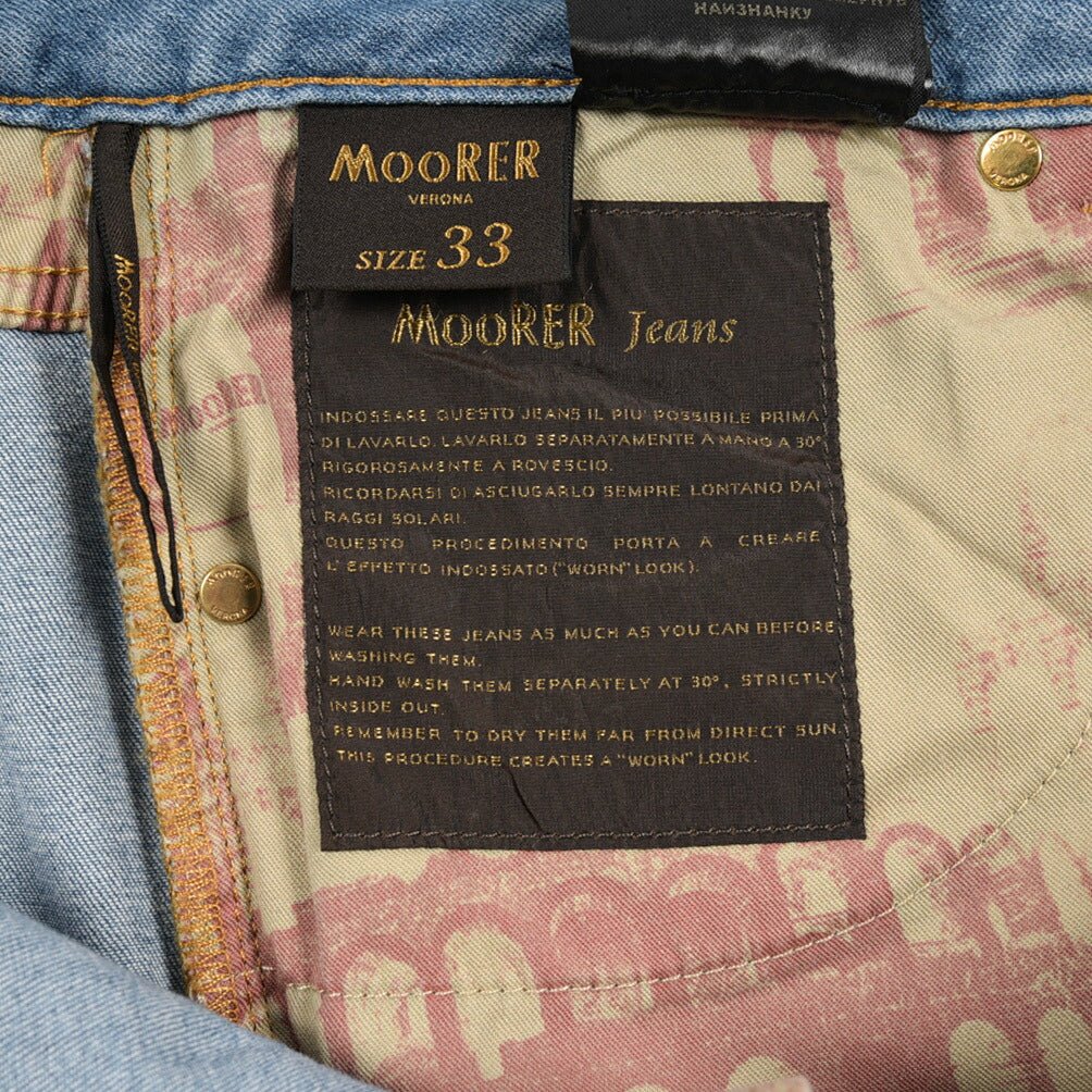 SALE｜MOORER "CREDI - PS705" ストレッチデニム スリムジーンズ / 日本製生地｜437429-33｜GUARDAROBA MILANO OFFICIAL STORE