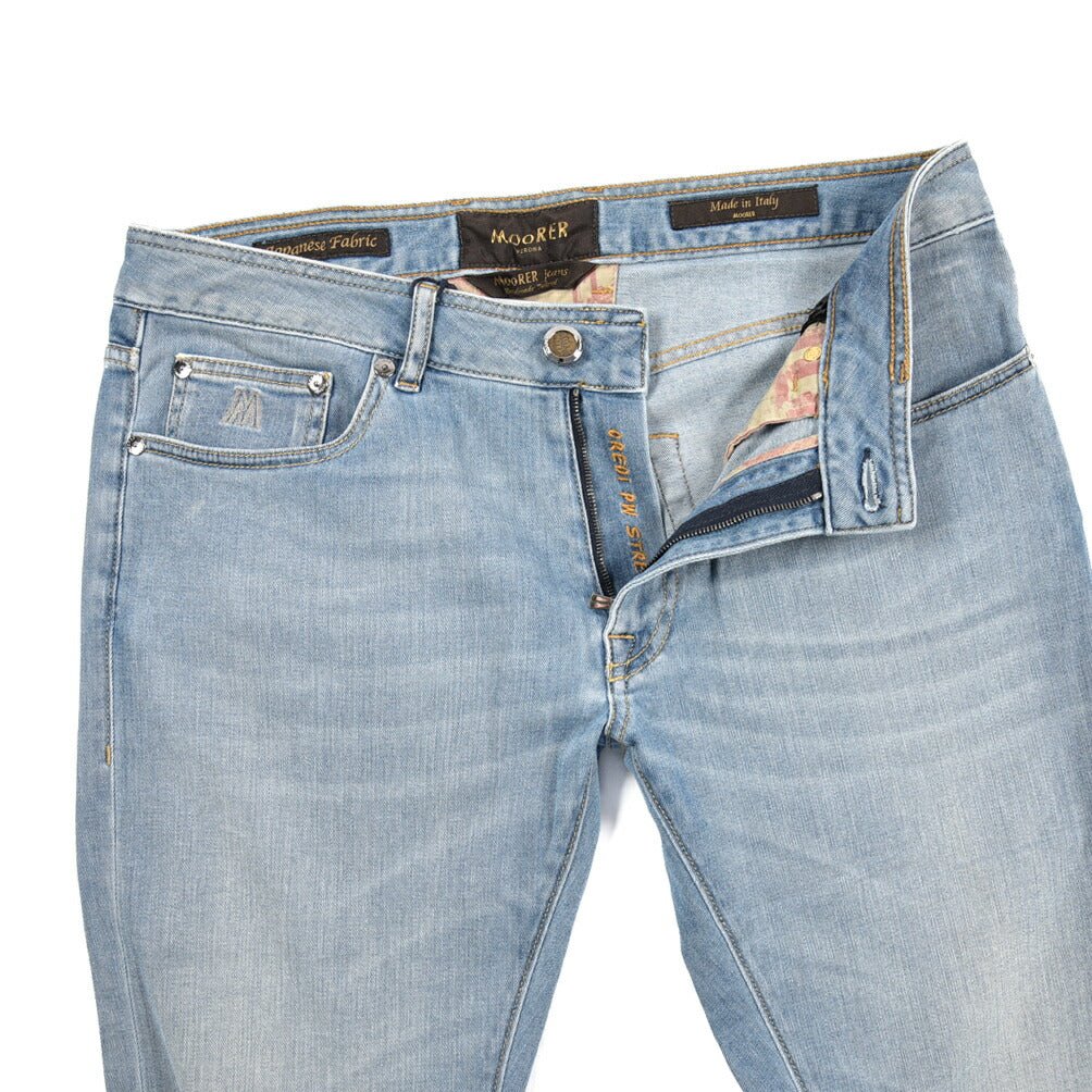 SALE｜MOORER "CREDI - PS705" ストレッチデニム スリムジーンズ / 日本製生地｜437429-33｜GUARDAROBA MILANO OFFICIAL STORE