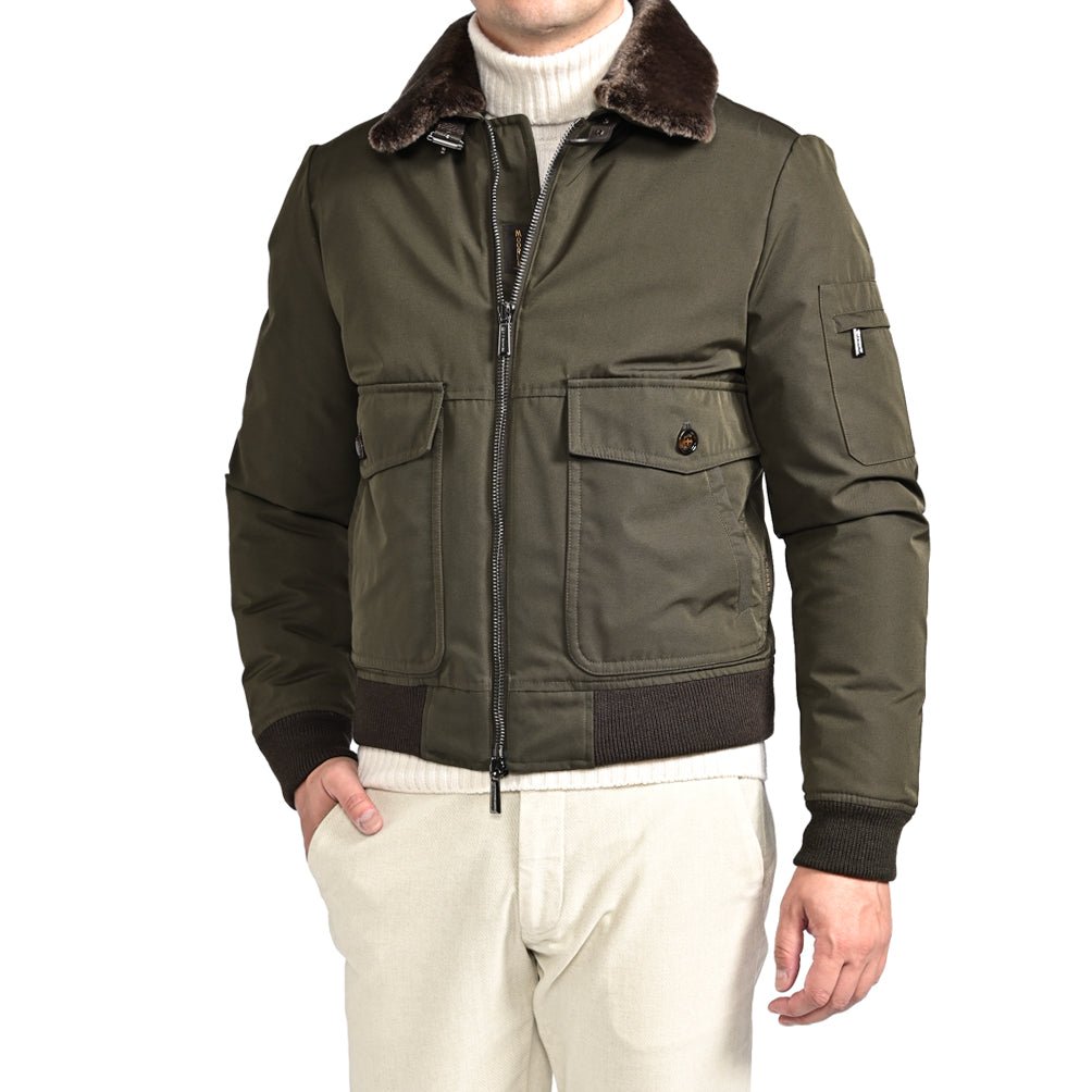 SALE｜MOORER "FERMI - WCO" コットン混ポリエステル ダウンブルゾン｜420489｜GUARDAROBA MILANO OFFICIAL STORE