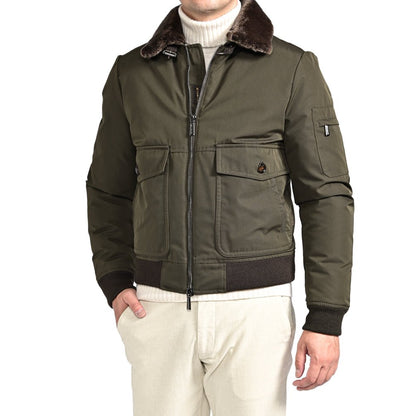 SALE｜MOORER "FERMI - WCO" コットン混ポリエステル ダウンブルゾン｜420489｜GUARDAROBA MILANO OFFICIAL STORE