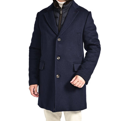 SALE｜MOORER "JASON - Y" カシミヤ100% 3Bシングルダウンチェスターコート (着脱可能ライナー付き)｜420314 - 50｜GUARDAROBA MILANO OFFICIAL STORE