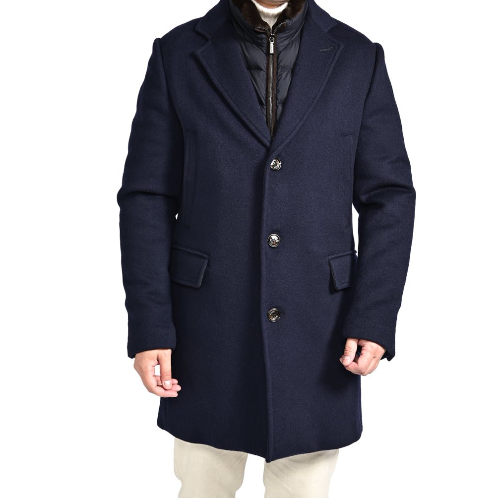 SALE｜MOORER "JASON - Y" カシミヤ100% 3Bシングルダウンチェスターコート (着脱可能ライナー付き)｜420314 - 50｜GUARDAROBA MILANO OFFICIAL STORE