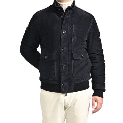 SALE｜MOORER "MAGNO - UR" スエードレザー ダウンブルゾン｜420429｜GUARDAROBA MILANO OFFICIAL STORE
