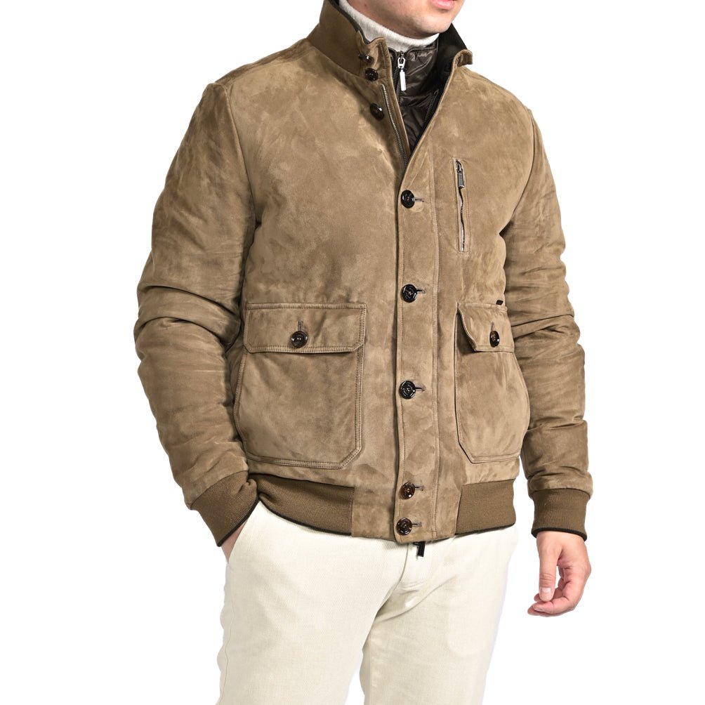 SALE｜MOORER "MAGNO - UR" ムートンダウンブルゾン｜420430｜GUARDAROBA MILANO OFFICIAL STORE