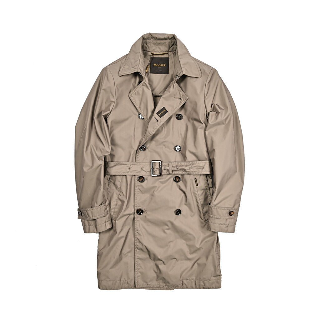SALE｜MOORER ムーレー / VITTOR-NRS シルク混コットン ステンカラー