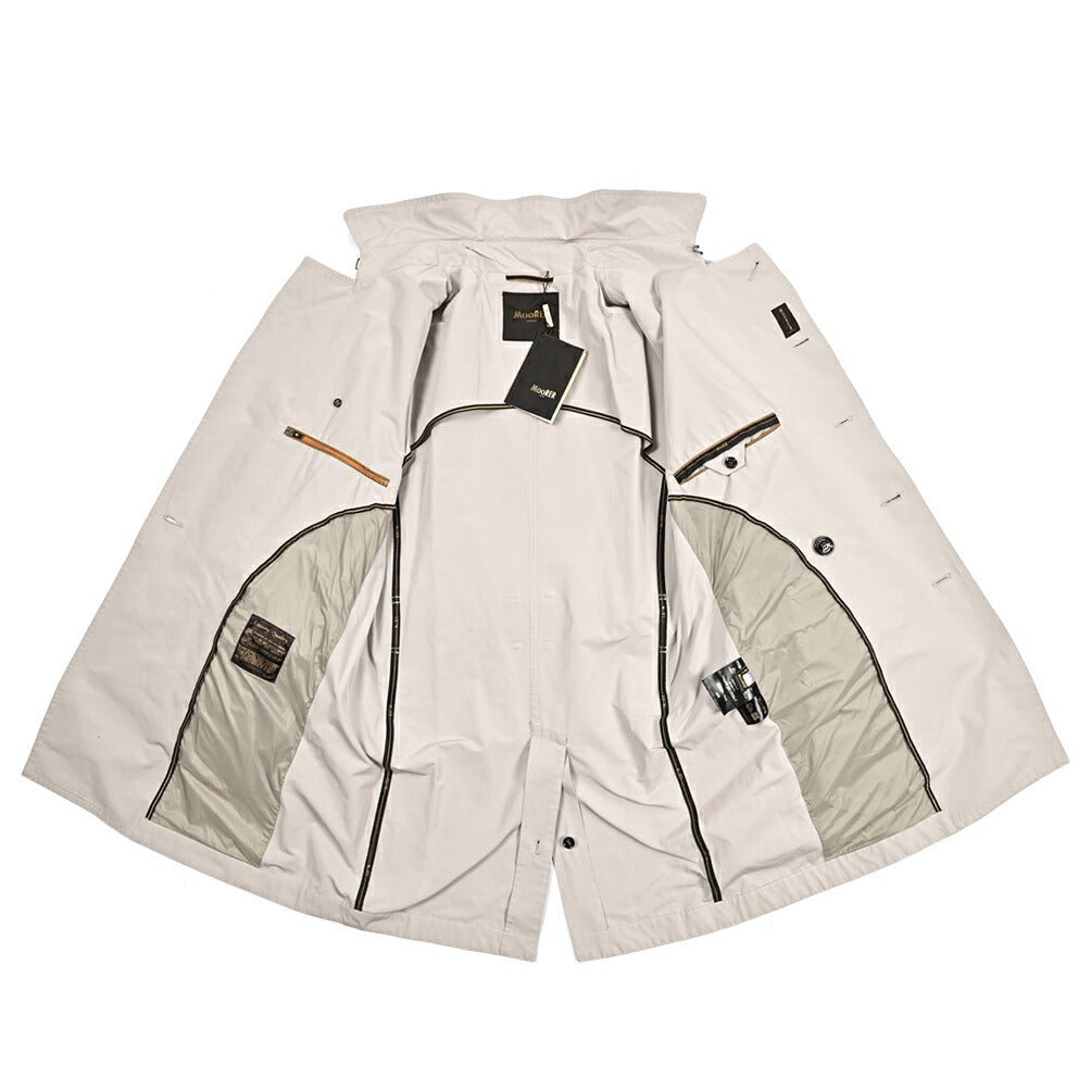 SALE｜MOORER MELFI-WM ポリエステル混コットン トレンチコート