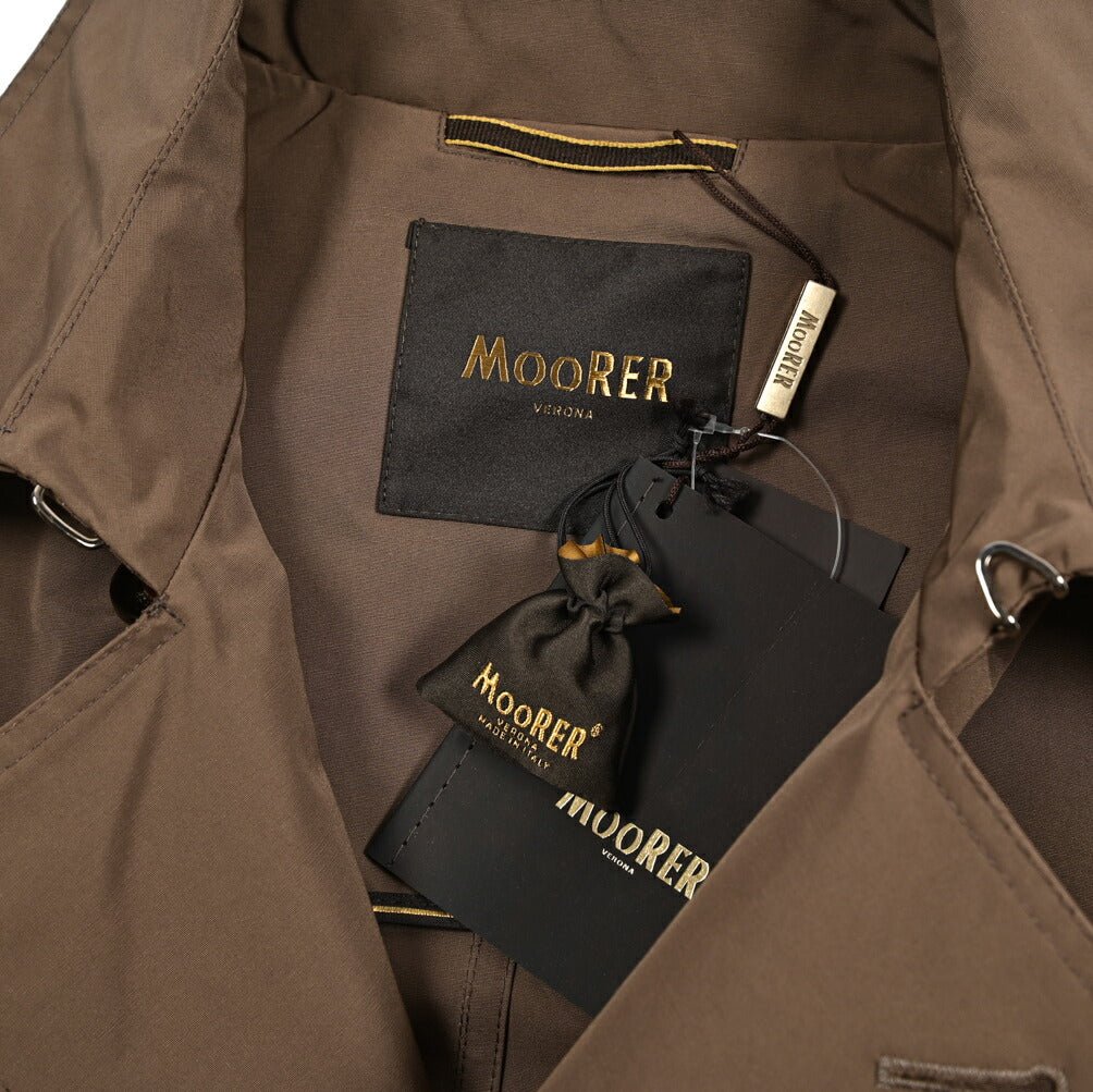 SALE｜MOORER ムーレー / MELFI-WM ポリエステル混コットン トレンチ