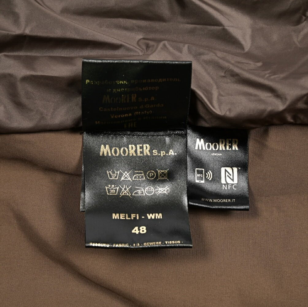SALE｜MOORER ムーレー / MELFI-WM ポリエステル混コットン トレンチ