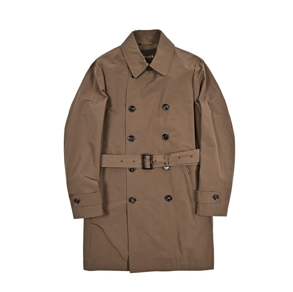 SALE｜MOORER MELFI-WM ポリエステル混コットン トレンチコート