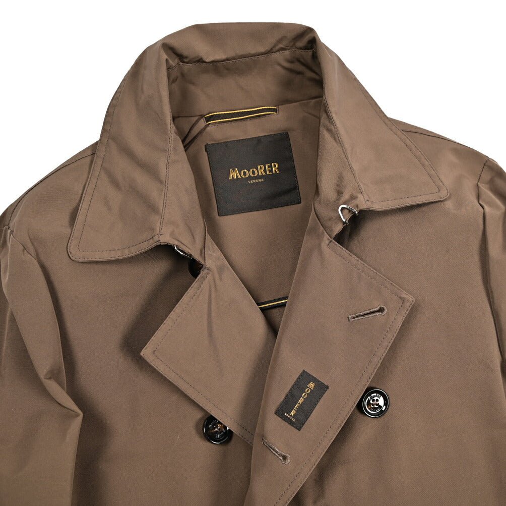 SALE｜MOORER MELFI-WM ポリエステル混コットン トレンチコート