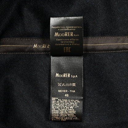SALE｜MOORER MEYER - THA ストレッチウール ワイドカラーレギュラーフィットシャツ(インターロック生地)｜418271 - 44｜GUARDAROBA MILANO OFFICIAL STORE