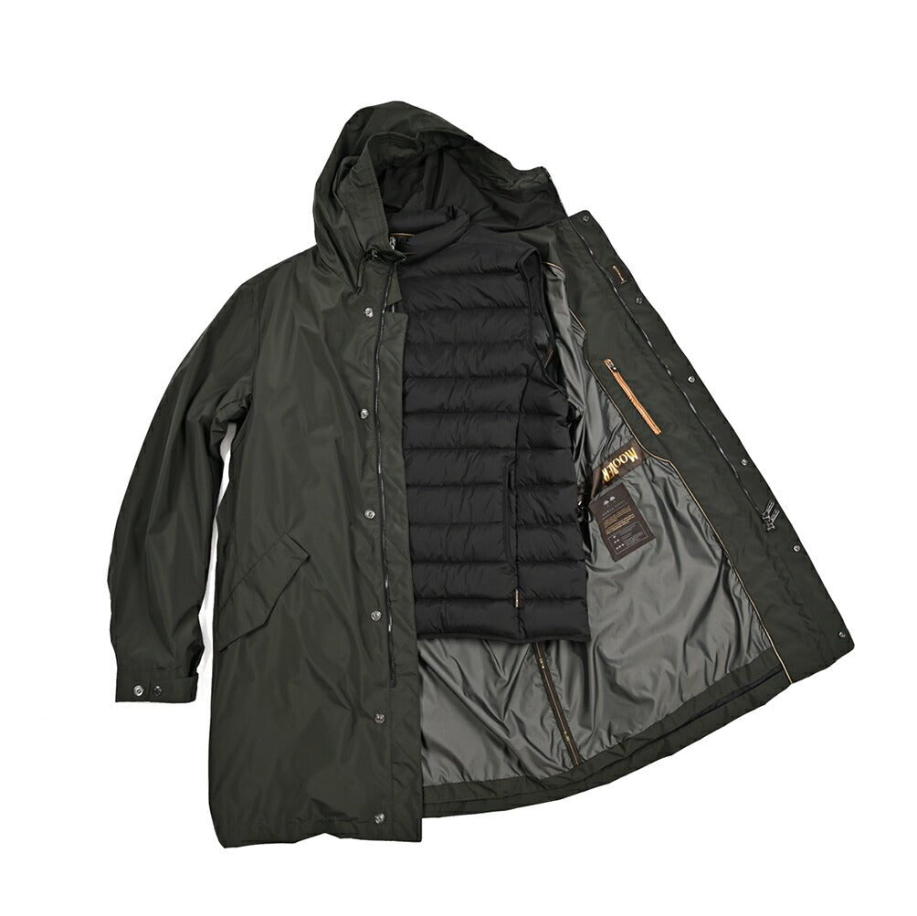 SALE｜MOORER "MILLENIO STP" ポリエステル100% 3WAYダウンジャケット / ACQUA PROOF(防水)｜418019｜GUARDAROBA MILANO OFFICIAL STORE