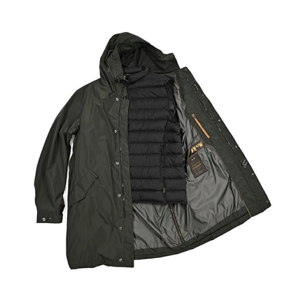 SALE｜MOORER "MILLENIO STP" ポリエステル100% 3WAYダウンジャケット / ACQUA PROOF(防水)｜418019｜GUARDAROBA MILANO OFFICIAL STORE