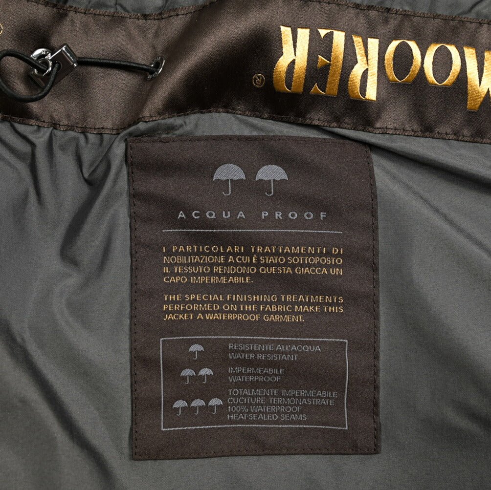 SALE｜MOORER "MILLENIO STP" ポリエステル100% 3WAYダウンジャケット / ACQUA PROOF(防水)｜418019｜GUARDAROBA MILANO OFFICIAL STORE