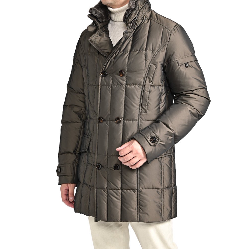 SALE｜MOORER "MORRIS - KM" ポリエステル100% スタンドカラーダウンコート｜420471 - 48｜GUARDAROBA MILANO OFFICIAL STORE