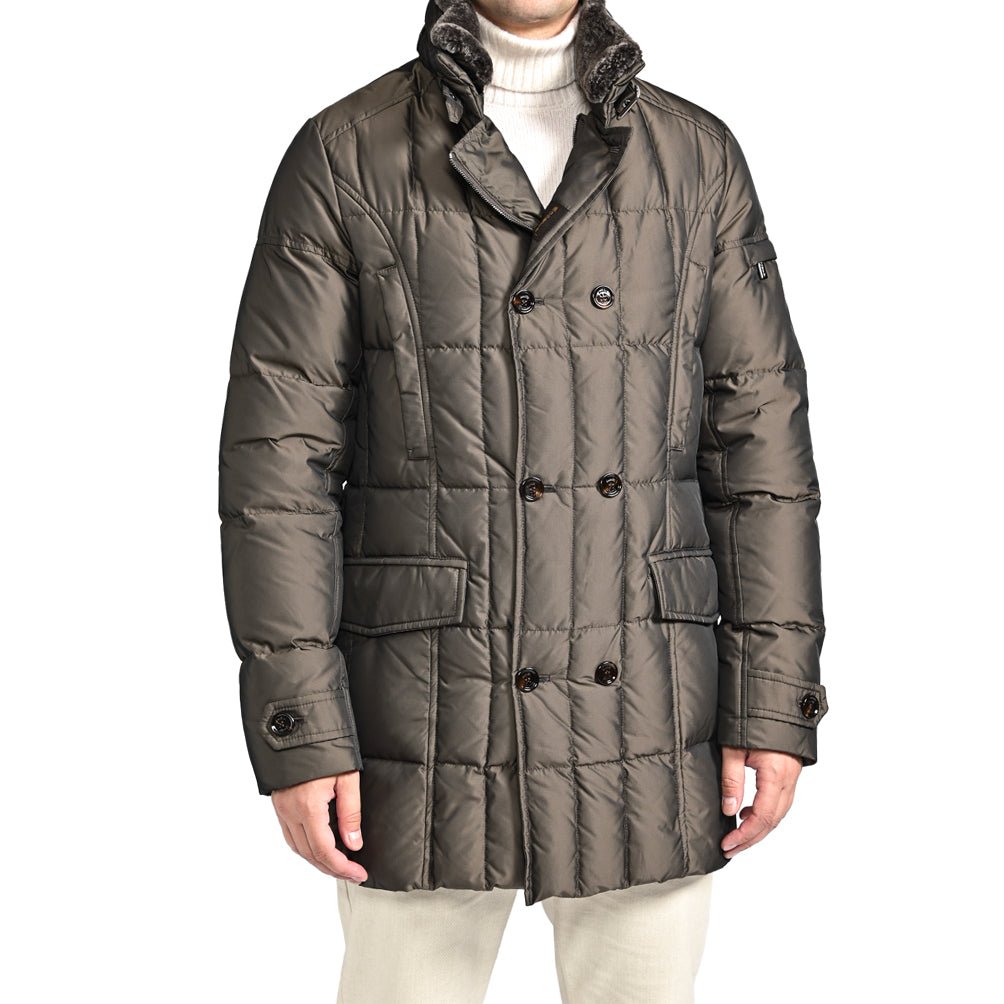 SALE｜MOORER "MORRIS - KM" ポリエステル100% スタンドカラーダウンコート｜420471 - 48｜GUARDAROBA MILANO OFFICIAL STORE