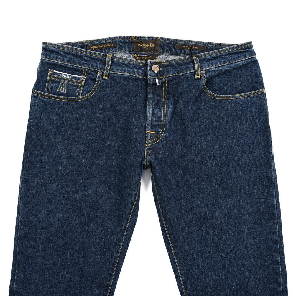 SALE｜MOORER "PILON - DC104" ストレッチデニム 5ポケットジーンズ / 日本製生地｜437162｜GUARDAROBA MILANO OFFICIAL STORE