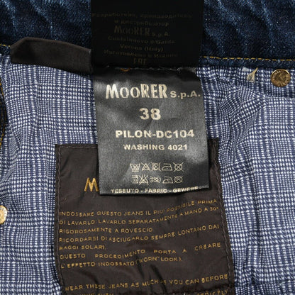 SALE｜MOORER "PILON - DC104" ストレッチデニム 5ポケットジーンズ / 日本製生地｜437162｜GUARDAROBA MILANO OFFICIAL STORE