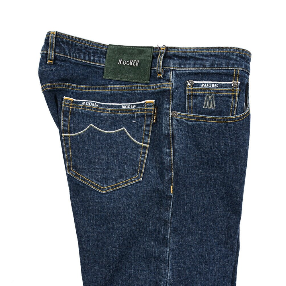 SALE｜MOORER "PILON - DC104" ストレッチデニム 5ポケットジーンズ / 日本製生地｜437162｜GUARDAROBA MILANO OFFICIAL STORE