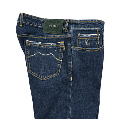 SALE｜MOORER "PILON - DC104" ストレッチデニム 5ポケットジーンズ / 日本製生地｜437162｜GUARDAROBA MILANO OFFICIAL STORE