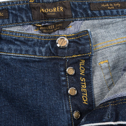 SALE｜MOORER "PILON - DC104" ストレッチデニム 5ポケットジーンズ / 日本製生地｜437162｜GUARDAROBA MILANO OFFICIAL STORE