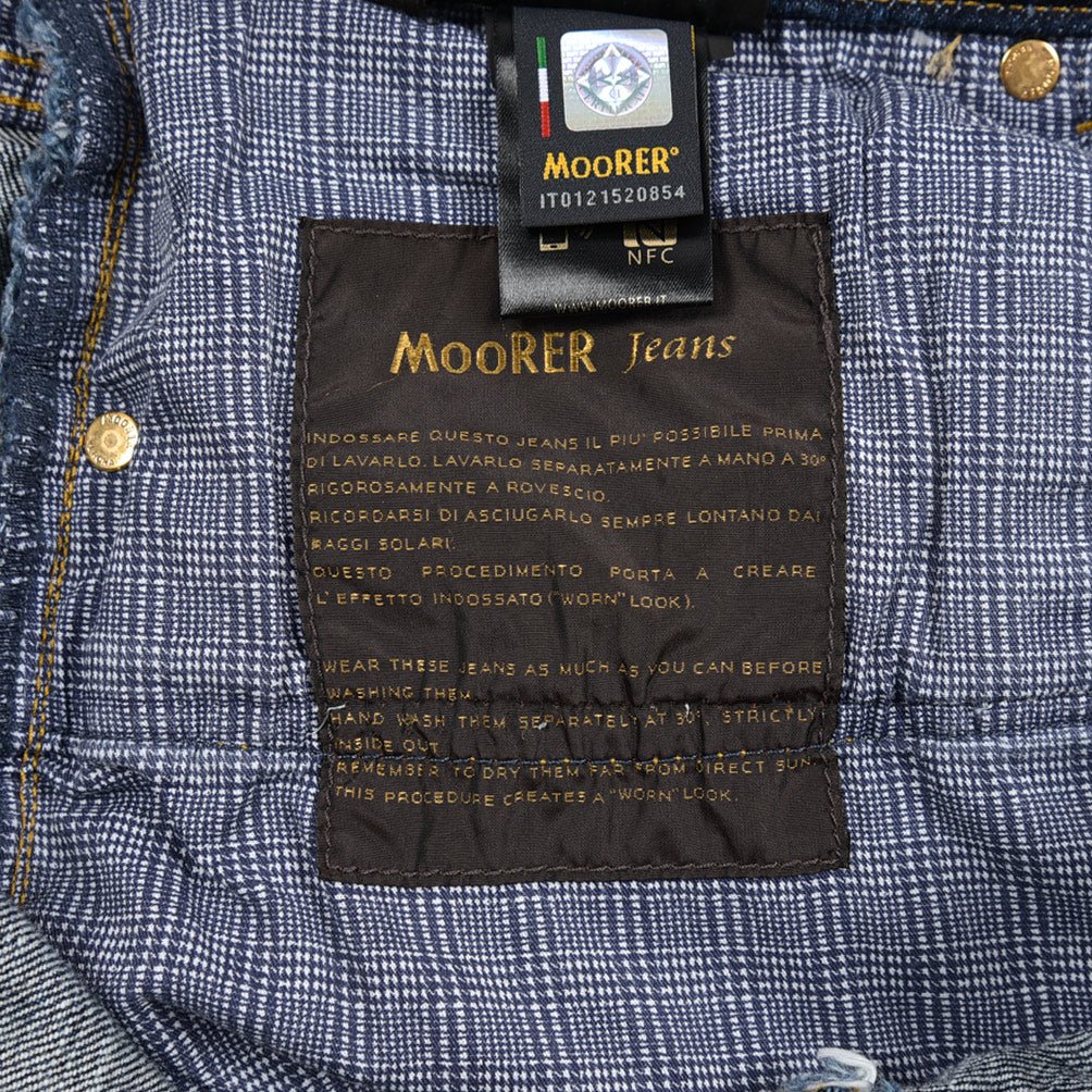 SALE｜MOORER "PILON - DC104" ストレッチデニム 5ポケットジーンズ / 日本製生地｜437162｜GUARDAROBA MILANO OFFICIAL STORE