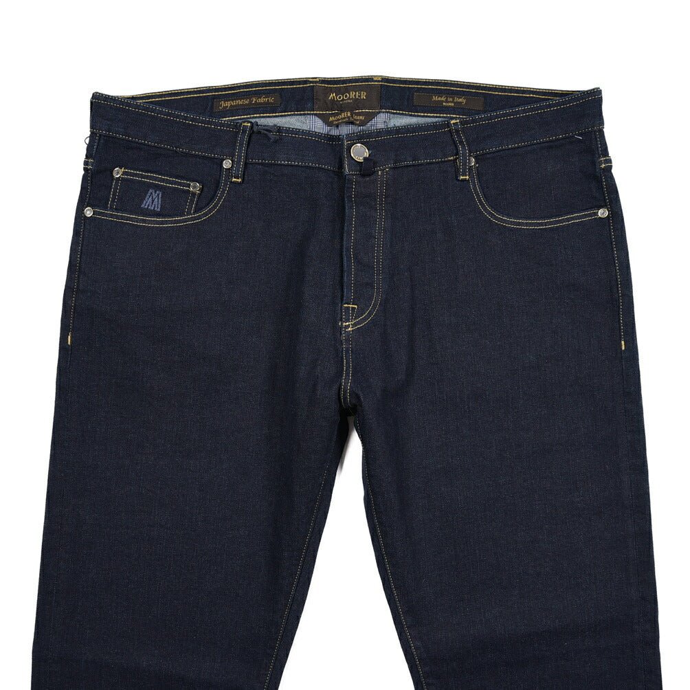 SALE｜MOORER "PILON - DC109" カシミヤ混ストレッチデニム スリムジーンズ / 日本製生地｜437135｜GUARDAROBA MILANO OFFICIAL STORE