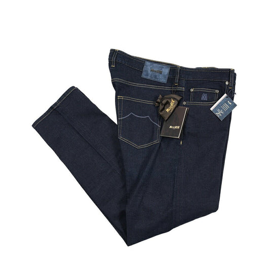 SALE｜MOORER "PILON - DC109" カシミヤ混ストレッチデニム スリムジーンズ / 日本製生地｜437135｜GUARDAROBA MILANO OFFICIAL STORE