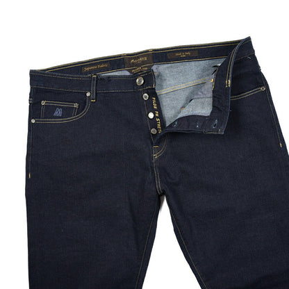 SALE｜MOORER "PILON - DC109" カシミヤ混ストレッチデニム スリムジーンズ / 日本製生地｜437135｜GUARDAROBA MILANO OFFICIAL STORE