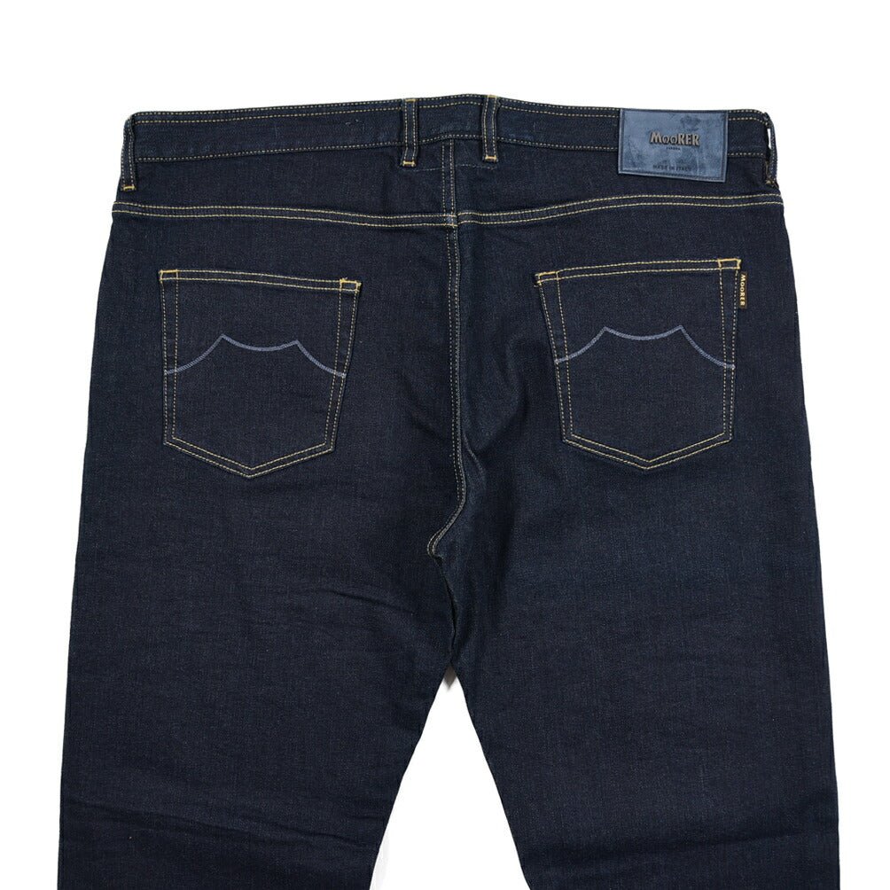 SALE｜MOORER "PILON - DC109" カシミヤ混ストレッチデニム スリムジーンズ / 日本製生地｜437135｜GUARDAROBA MILANO OFFICIAL STORE