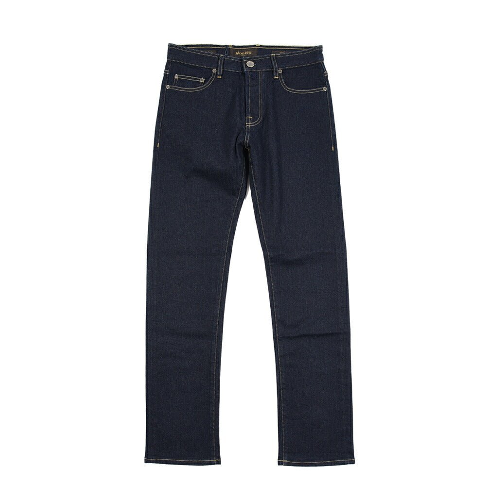 SALE｜MOORER "PILON - DC109" カシミヤ混ストレッチデニム スリムジーンズ / 日本製生地｜437136-30｜GUARDAROBA MILANO OFFICIAL STORE
