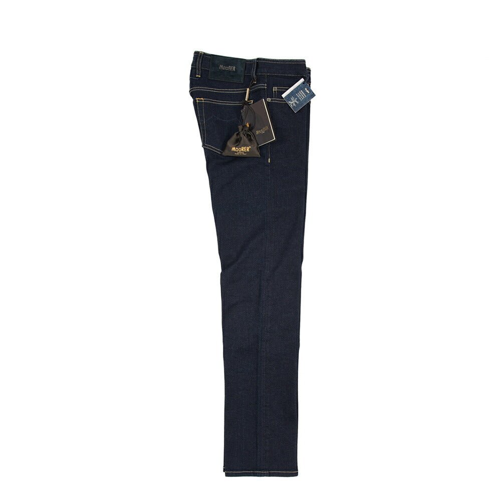 SALE｜MOORER "PILON - DC109" カシミヤ混ストレッチデニム スリムジーンズ / 日本製生地｜437136-30｜GUARDAROBA MILANO OFFICIAL STORE