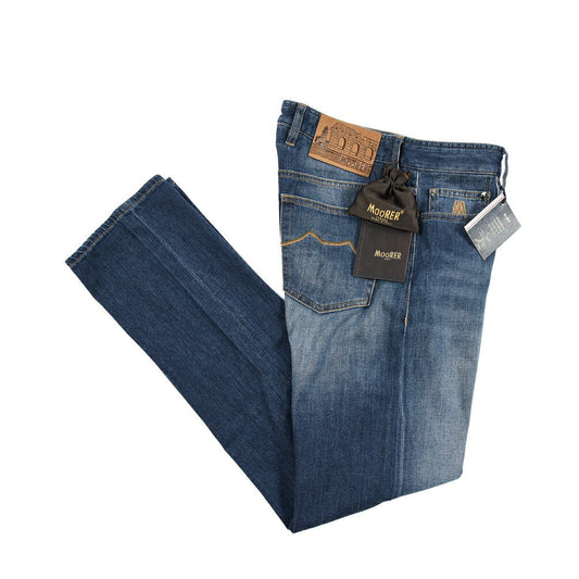 SALE｜MOORER "PILON - PS705" ストレッチデニム 5ポケットジーンズ / 日本製生地｜437155-32｜GUARDAROBA MILANO OFFICIAL STORE