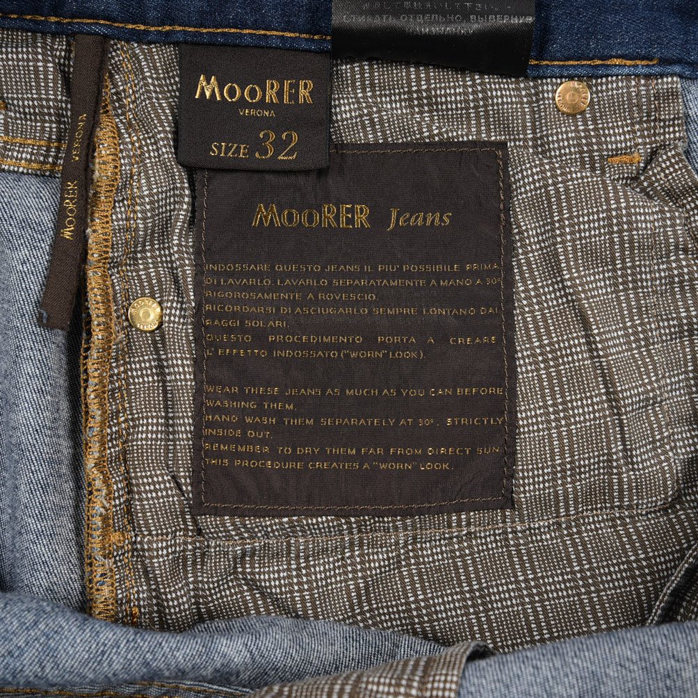 SALE｜MOORER "PILON - PS705" ストレッチデニム 5ポケットジーンズ / 日本製生地｜437155-32｜GUARDAROBA MILANO OFFICIAL STORE