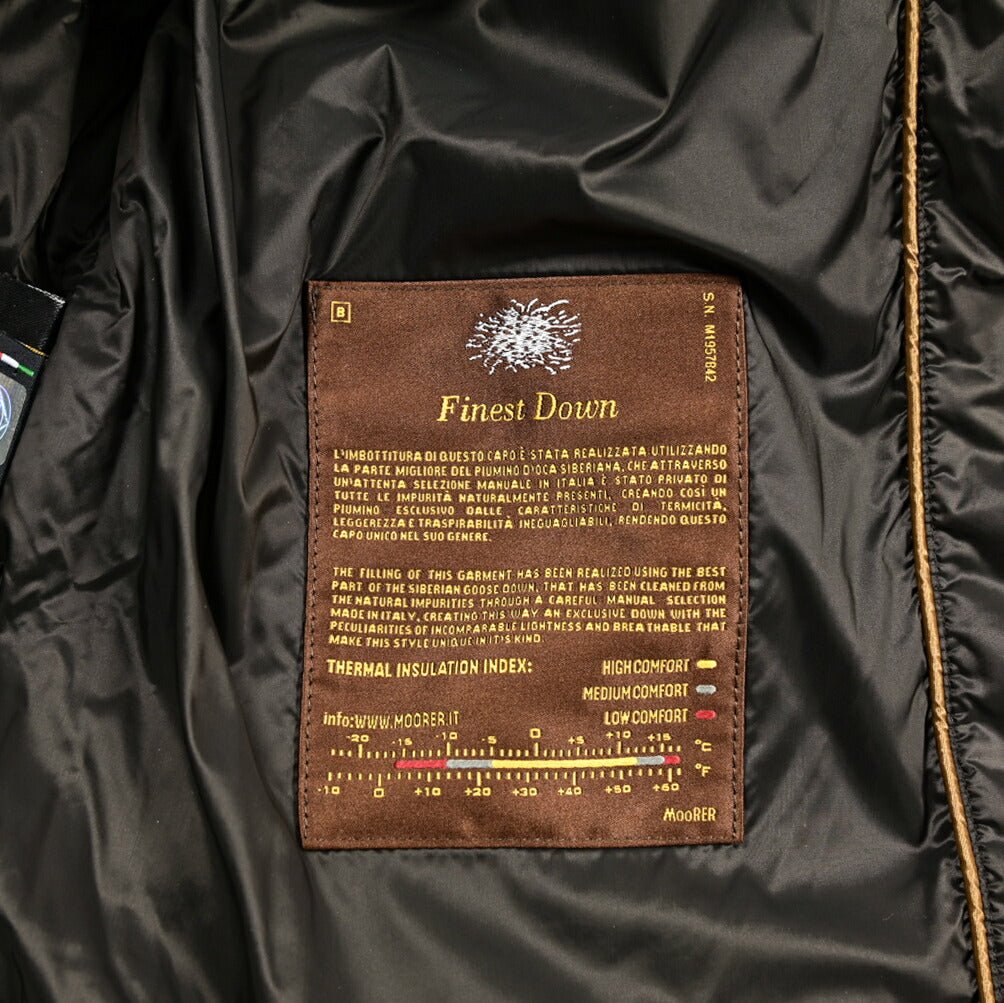 SALE｜MOORER "STELVIO - KL" 2WAYフード付きダウンコート / ACQUA PROOF(防水)｜418233｜GUARDAROBA MILANO OFFICIAL STORE