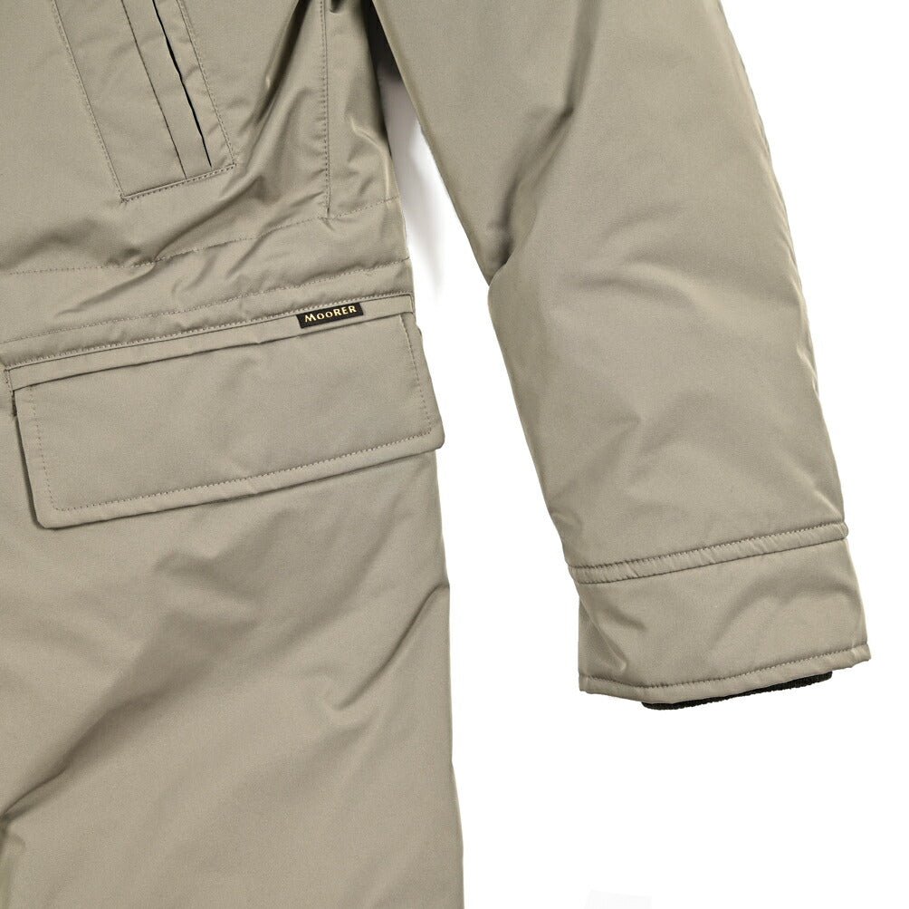 SALE｜MOORER "STELVIO - KL" 2WAYフード付きダウンコート / ACQUA PROOF(防水)｜418233｜GUARDAROBA MILANO OFFICIAL STORE