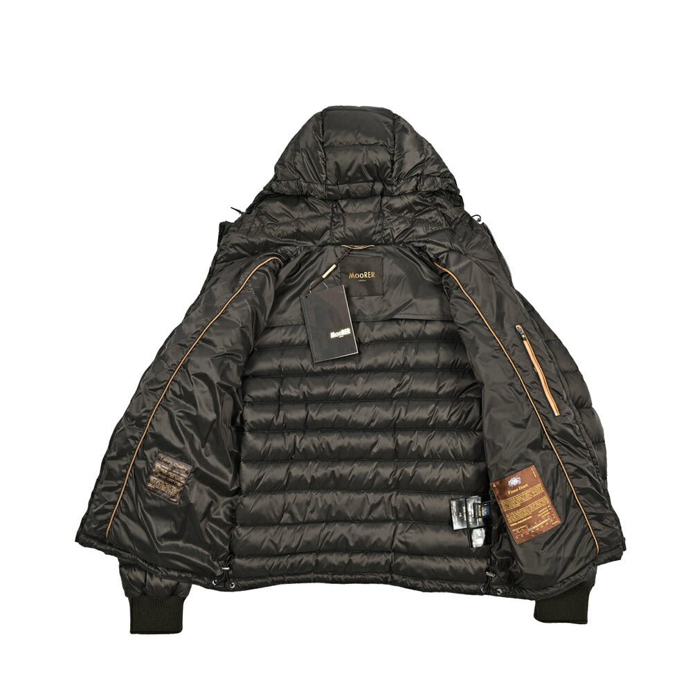 SALE｜MOORER "STELVIO - KL" 2WAYフード付きダウンコート / ACQUA PROOF(防水)｜418233｜GUARDAROBA MILANO OFFICIAL STORE