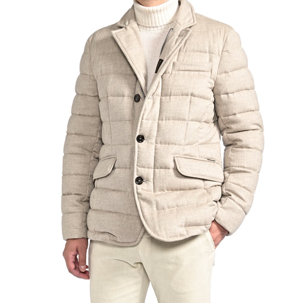 SALE｜MOORER "ZAYN - LS9" カシミヤ混ウール ダウンジャケット｜418046｜GUARDAROBA MILANO OFFICIAL STORE