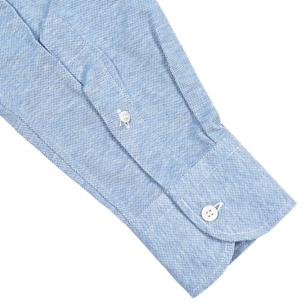 SALE｜ORIAN Fluid Evolution ストレッチコットンジャージー ホリゾンタルカラードレスシャツ｜420560 - 42｜GUARDAROBA MILANO OFFICIAL STORE