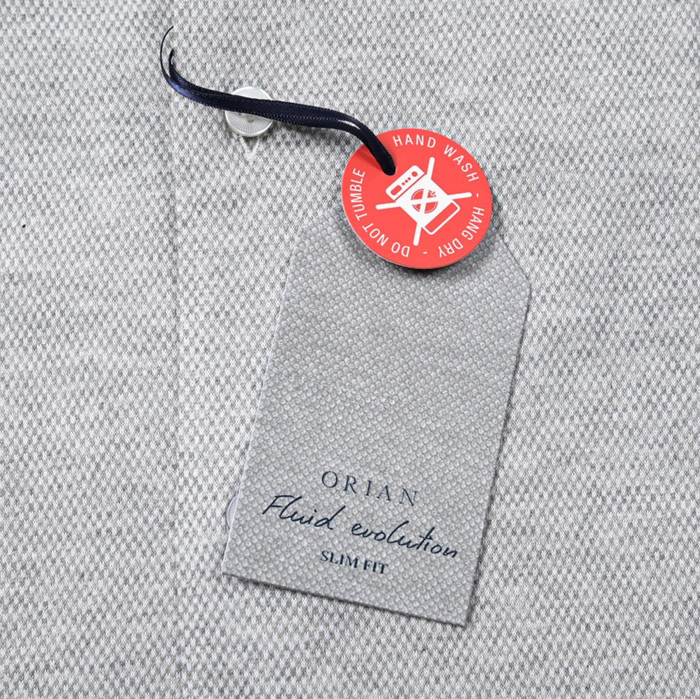 SALE｜ORIAN Fluid Evolution ストレッチコットンジャージー ホリゾンタルカラードレスシャツ｜GUARDAROBA MILANO OFFICIAL STORE