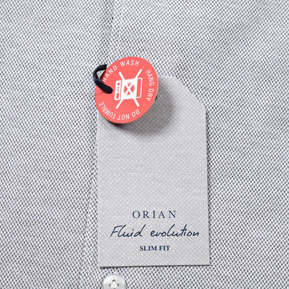 SALE｜ORIAN Fluid Evolution ストレッチコットンジャージー ホリゾンタルカラードレスシャツ｜GUARDAROBA MILANO OFFICIAL STORE