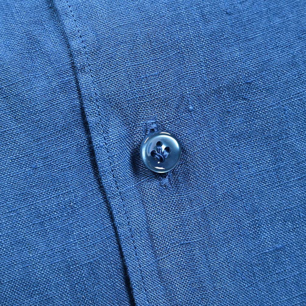 SALE｜ORIAN Vintage リネン100% ホリゾンタルカラードレス