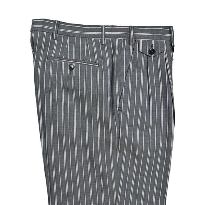 SALE｜PAOLONI コットンリネン ツータックスラックス｜419028｜GUARDAROBA MILANO OFFICIAL STORE